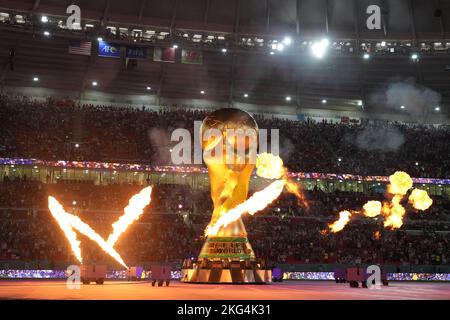 Doha, Qatar. 21st Nov, 2022. Al Rayyan Stadium during the, Qatar. , . in Doha, Qatar. (Photo by Bagu Blanco/PRESSINPHOTO) Credit: PRESSINPHOTO SPORTS AGENCY/Alamy Live News Stock Photo