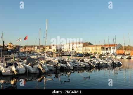 At,sundown,sunset,Marina,Meze Marina,of,the,town,of,Meze,Herault,South of France,France,French,harbour,harbor,port,marina,AuguMeze,Herault,South of France,France,French,harbour,harbor,port,marina,August,summer,mediterannean,mediterranean,Occitanie,Europe,European,