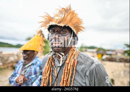 The Congo culture, kept alive by the descendants of the African slaves who were brought to Panama by the Spanish. In 2018,  the Congo traditions were declared Intangible Heritage of Humanity by UNESCO. During the colonial period, the term Congo was used more as a generic term for African. Stock Photo