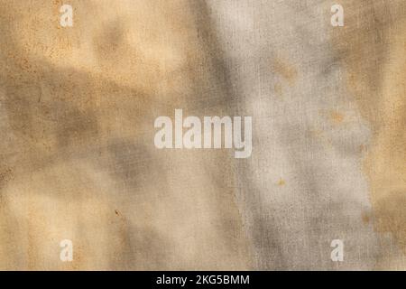 Burned and stained piece of paper with copy space Stock Photo