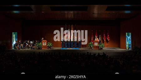 Gen James E. Rainey accepts the position of Commanding General for Army Futures Command on October 4th, 2022 in Austin, TX (US Army Photo by Patrick Hunter) Stock Photo