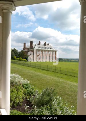 Upark house and gardens, South Harting nr Petersfield, South Downs, West Sussex, England Stock Photo