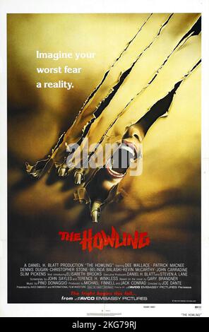 The Howling Year : 1981 USA Director : Joe Dante American poster Stock Photo