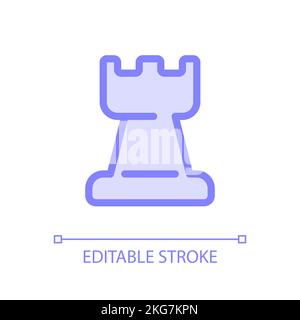 Business strategy pixel perfect glassmorphism ui icon Stock Vector