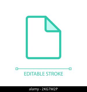 File pixel perfect glassmorphism ui icon Stock Vector