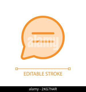 Comment pixel perfect glassmorphism ui icon Stock Vector