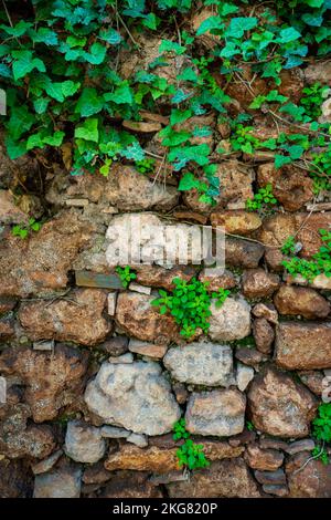 Seamless Texture Of Medieval Wall Of Stone Blocks Stock Photo