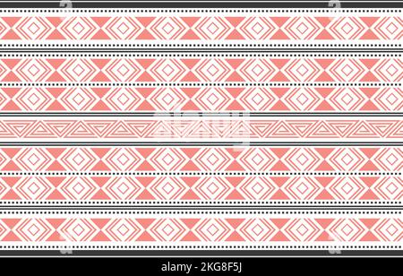 Geometric ethnic pattern seamless graphic. Style ethnic seamless colorful textile. Design for background,wallpaper,fabric,carpet,ornaments,decoration, Stock Vector