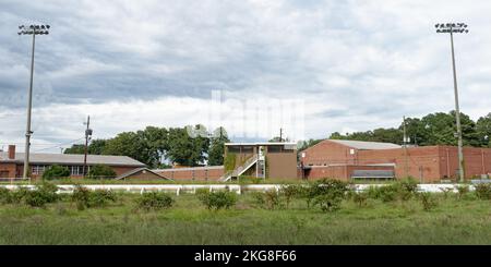 The Abondoned Stockbridge Running Track Stock Photo