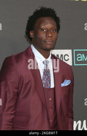 Los Angeles, USA. 20th Nov, 2022. LOS ANGELES - NOV 20: Okea Eme-Akwari at The Walking Dead Finale at Orpheum Theatre on November 20, 2022 in Los Angeles, CA (Photo by Katrina Jordan/Sipa USA) Credit: Sipa USA/Alamy Live News Stock Photo