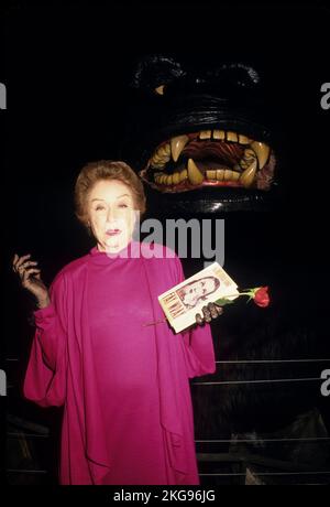 Fay Wray and King Kong ,Holliwood 1988 Stock Photo