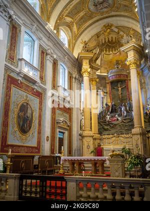 Bom Jesus do Monte Sanctuary high altar Stock Photo