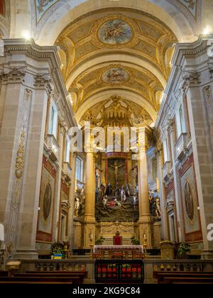 Bom Jesus do Monte Sanctuary high altar Stock Photo