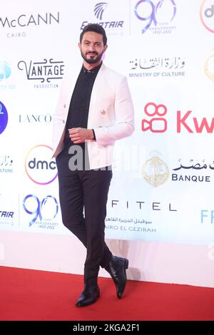 Cairo, Egypt. 22nd Nov, 2022. Egyptian actor attends the end of the 44th Cairo International Film Festival at Cairo Opera House on November 22, 2022 in Cairo, Egypt. (Photo by Abeer Ahmed/NurPhoto)0 Credit: NurPhoto/Alamy Live News Stock Photo