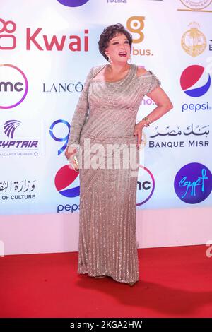 Cairo, Egypt. 22nd Nov, 2022. Egyptian actor lebleba attends the end of the 44th Cairo International Film Festival at Cairo Opera House on November 22, 2022 in Cairo, Egypt. (Photo by Abeer Ahmed/NurPhoto)0 Credit: NurPhoto/Alamy Live News Stock Photo