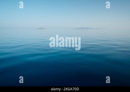A sailing holiday in the Saronic Gulf, Greece Stock Photo