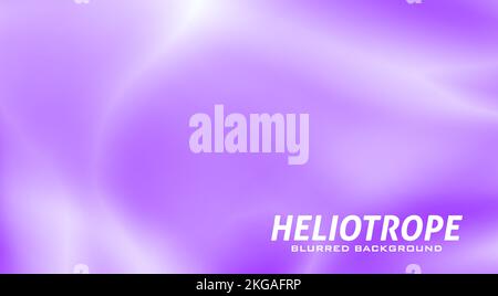 Abstract heliotrope blurred smooth background. Artistic light violet vector graphic pattern Stock Vector