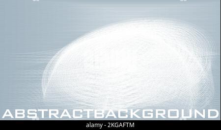 Abstract subtle background by thin lines and round shape. Minimal vector graphic pattern Stock Vector
