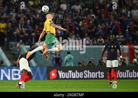 Doha, Qatar, November 22, 2022. during France v Australia match of the Fifa World Cup Qatar 2022 at Al Janoub Stadium in Doha, Qatar on November 22, 2022. Photo by Laurent Zabulon/ABACAPRESS.COM Stock Photo