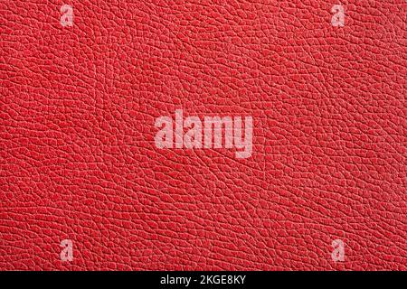 high rezolution texture of red painted leather Stock Photo