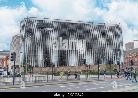 John Lewis store in Victoria Gate Leeds Stock Photo