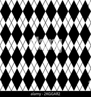 Rhombus seamless pattern. Simple vector geometric background. Stock Vector