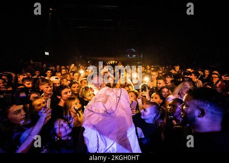 Copenhagen, Denmark. 22nd Nov, 2022. The British rapper ArrDee performs a live concert at Pumpehuset in Copenhagen. (Photo Credit: Gonzales Photo/Alamy Live News Stock Photo