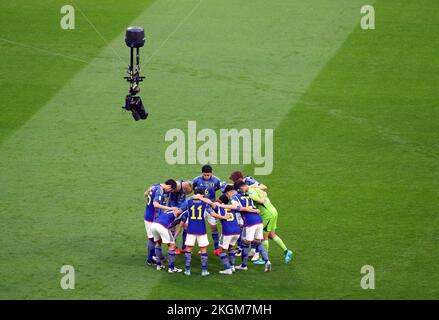 Japan team group huddle before the match, OCTOBER 22, 2026 - Wheelchair ...