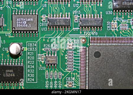 Printed Circuit Board PCB Stock Photo
