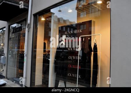 Copenhagen/Denmark/23 November 2022/Shoppers for black friday and week shopping in danish capital (Photo. Francis Joseph Dean/Dean Pictures. Stock Photo