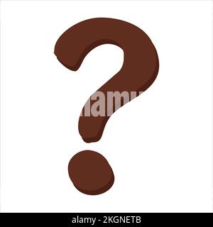 3D Question mark, ? , what 3d Stock Vector