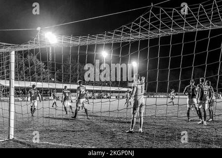 Braintree Town versus Lincoln City.  National League.  Non-league football.  7 March 2017 Stock Photo