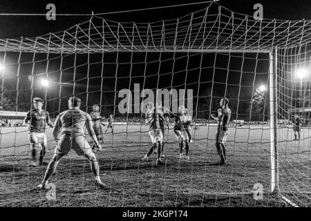 Braintree Town versus Lincoln City.  National League.  Non-league football.  7 March 2017 Stock Photo