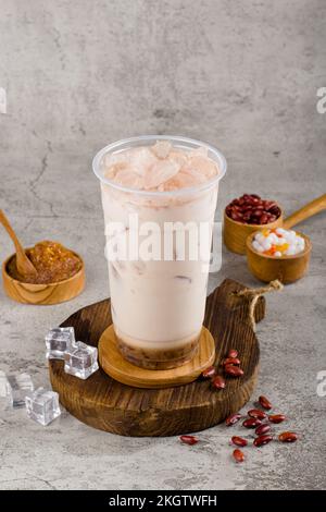 Chocolate milkshake in plastic cup hi-res stock photography and images -  Alamy