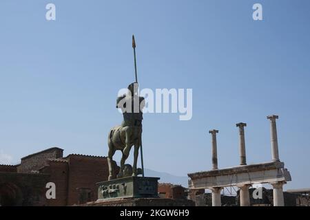 Statue of Roman centaur by Polish sculptor Igor Mitoraj Stock Photo