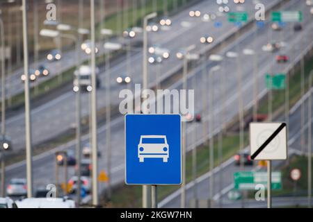 Expressway S6 called Obwodnica Trojmiasta (Tricity Beltway) in Gdansk, Poland © Wojciech Strozyk / Alamy Stock Photo *** Local Caption *** Stock Photo