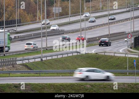 Expressway S6 called Obwodnica Trojmiasta (Tricity Beltway) in Gdansk, Poland © Wojciech Strozyk / Alamy Stock Photo *** Local Caption *** Stock Photo