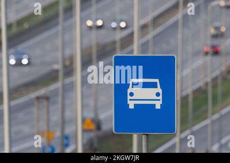 Expressway S6 called Obwodnica Trojmiasta (Tricity Beltway) in Gdansk, Poland © Wojciech Strozyk / Alamy Stock Photo *** Local Caption *** Stock Photo