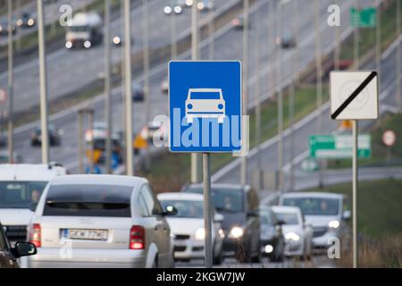 Expressway S6 called Obwodnica Trojmiasta (Tricity Beltway) in Gdansk, Poland © Wojciech Strozyk / Alamy Stock Photo *** Local Caption *** Stock Photo