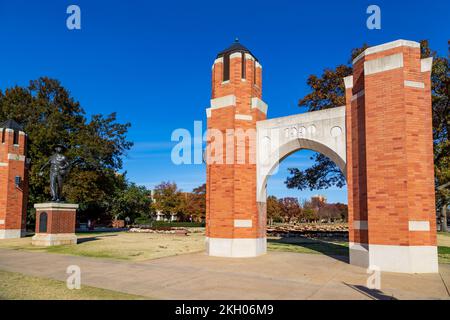 Norman, OK - November 2022: the campus of the University of Oklahoma in Norman, OK Stock Photo