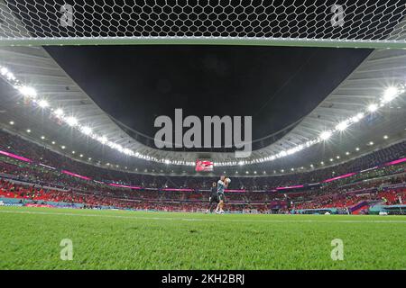 Al Rayyan, Qatar. 23rd November 2022; Ahmed bin Ali Stadium, Al Rayyan, Qatar; FIFA World Cup Football, Belgium versus Canada; View of the Estádio Ahmed bin Ali Credit: Action Plus Sports Images/Alamy Live News Stock Photo