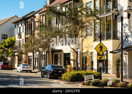 Annunciation Circle, Ave Maria, Florida Stock Photo