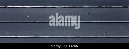 BACKGROUND TEXTURE - Grey painted wooden door in panorama format Stock Photo