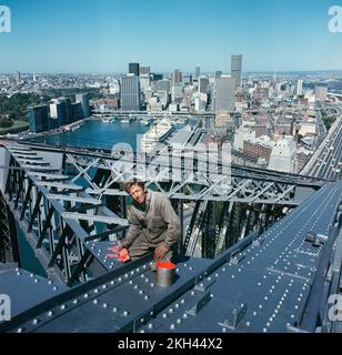 Paul hogan painting discount sydney harbour bridge