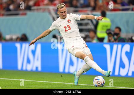 DOHA, QATAR - NOVEMBER 23: Liam Millar during the FIFA World Cup Qatar ...