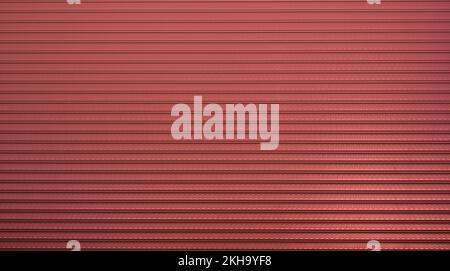Red metal background. Patterned red texture metal surface Stock Photo
