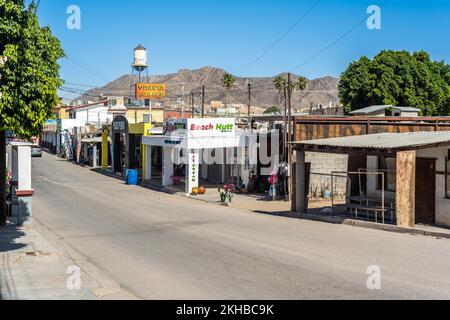 Los Algodones, Mexico, MX - April 14, 2022: A well known city for its medical tourism Stock Photo