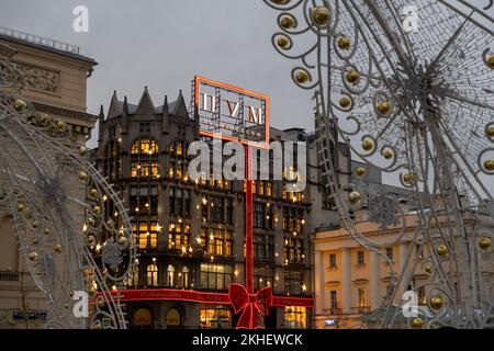 Central Universal Department Store in Moscow. High quality photo Stock Photo