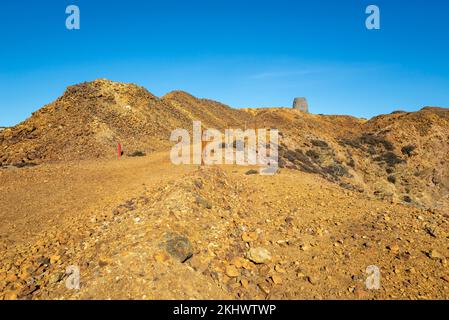 Parys Mountain Copper Mine, Amlwch, Anglesey, North Wales. Stock Photo