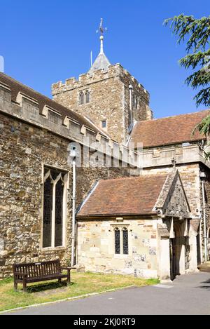 Rye East Sussex St Mary's Church Rye or the Church of Saint Mary Rye Sussex England UK GB Europe Stock Photo